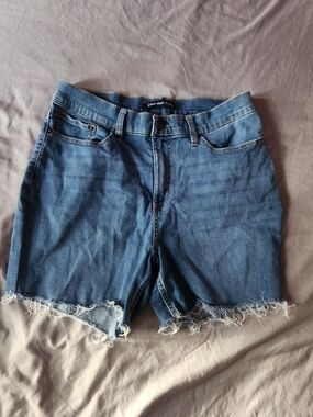 Calvin Klein Jeans Women's Blue Denim Cutoff Shorts